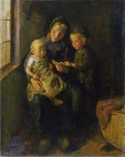 The Reading Lesson by Jacob Simon Kever